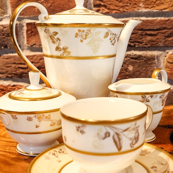 Repas Dior 17 Parça Porselen Çay Takımı
